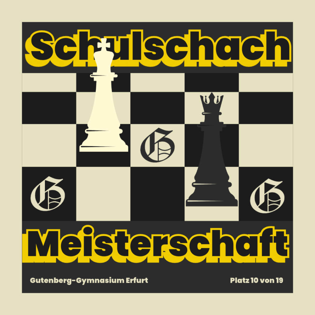 Unser Team aus dem Gutenberg-Gymnasium Erfurt hat sich gegen die starke Konkurrenz behauptet.