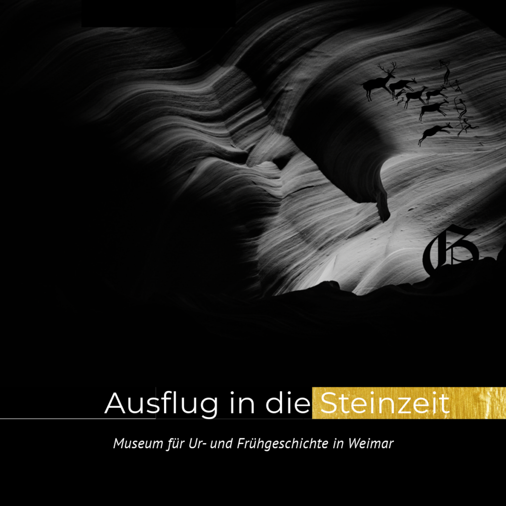 Die 5. Klassen des Gutenberg-Gymnasiums besuchten das Museum für Ur- und Frühgeschichte Thüringen in Weimar.