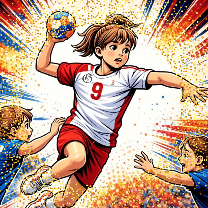 Die U14 Mädchen des Gutenberg-Gymnasiums haben das Schulamtsfinale im Handball erreicht.