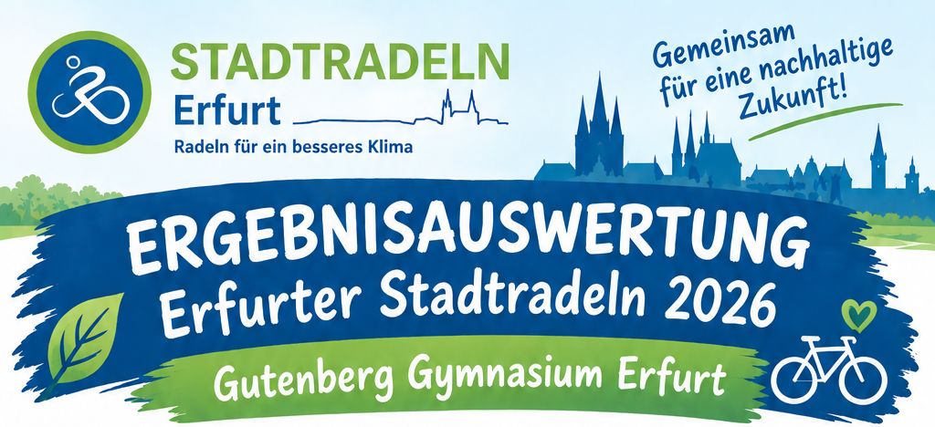 Ergebnisse Erfurter Stadtradeln 2026